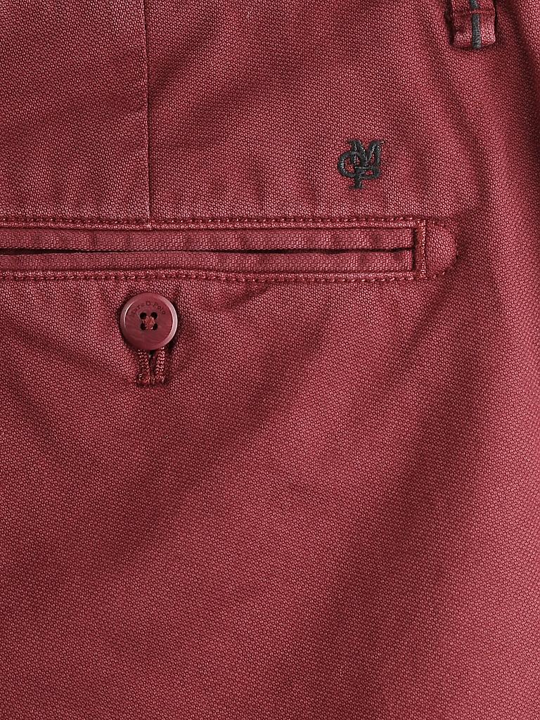 MARC O'POLO | Short Slim-Fit "Salo" | rot
