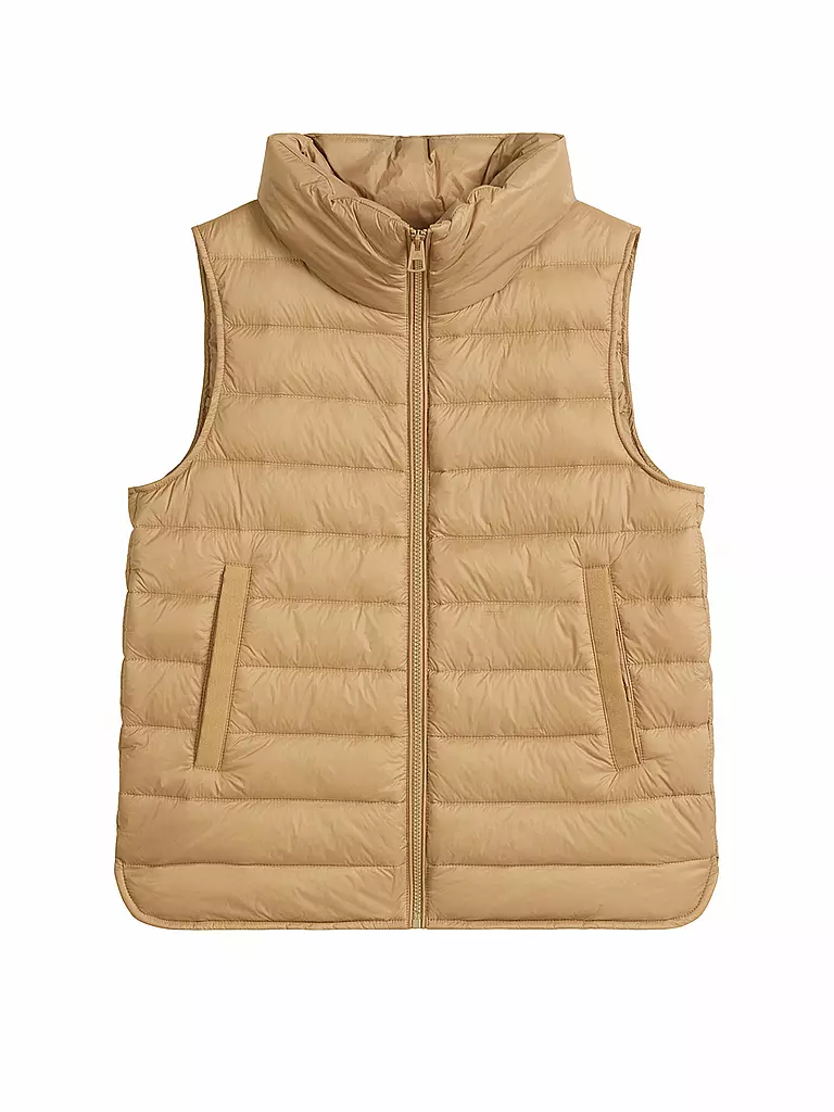 MARC O'POLO | Steppgilet  | hellbraun