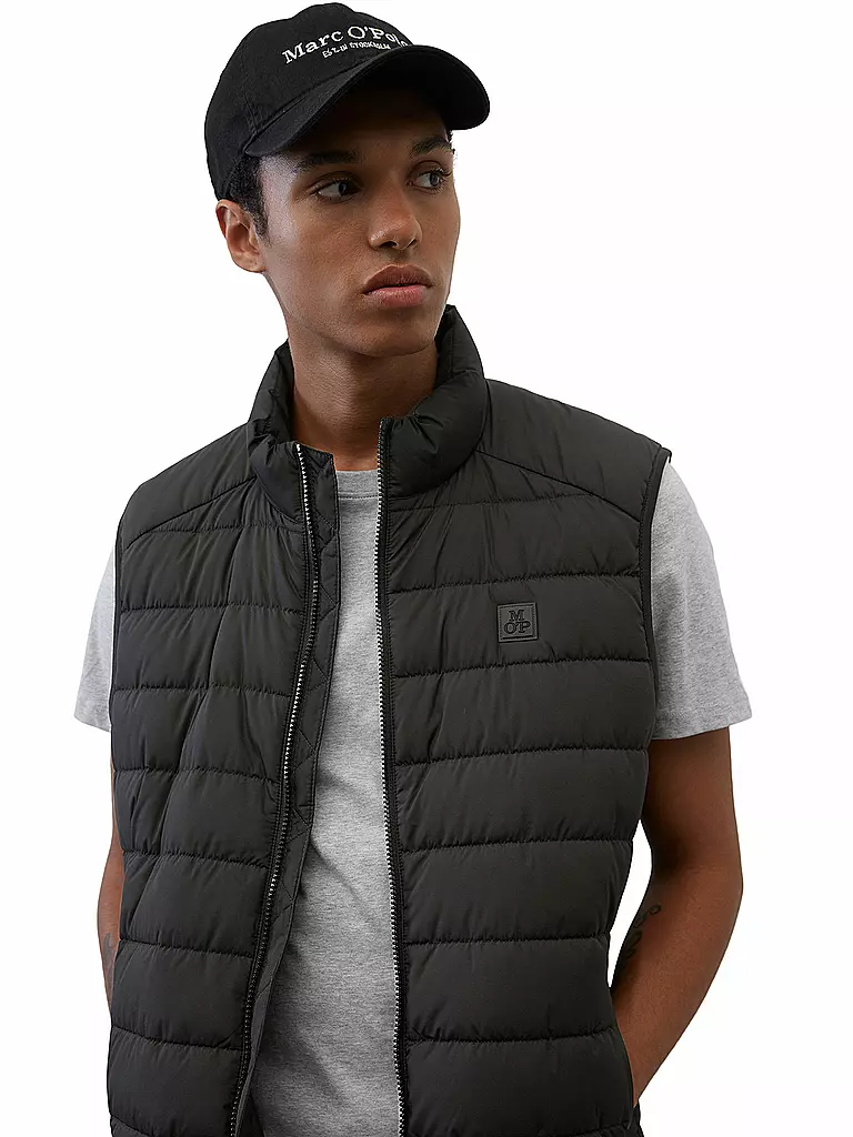 MARC O'POLO | Steppgilet | schwarz