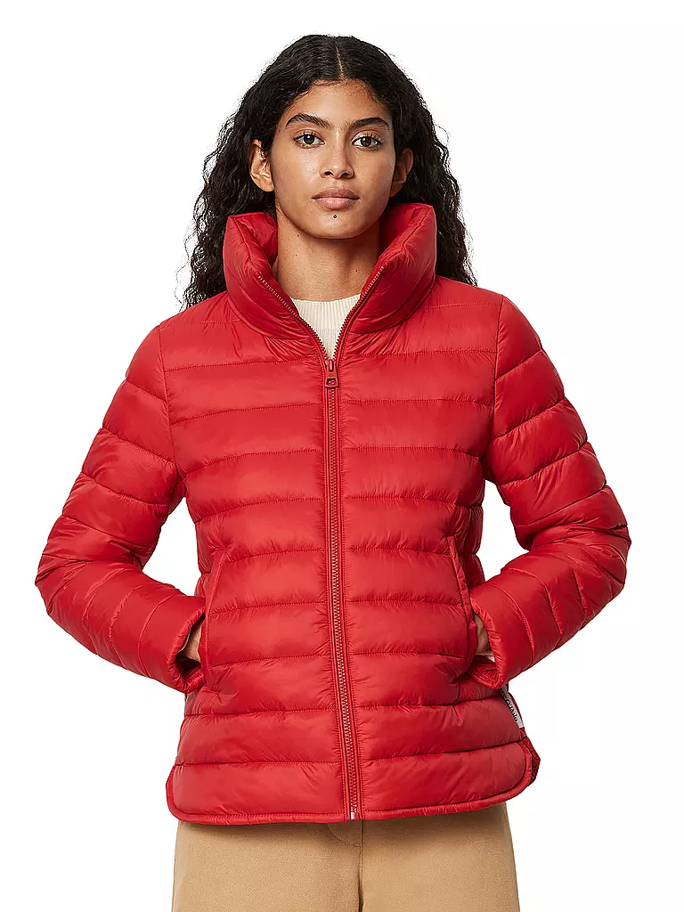 MARC O'POLO | Steppjacke  | rot