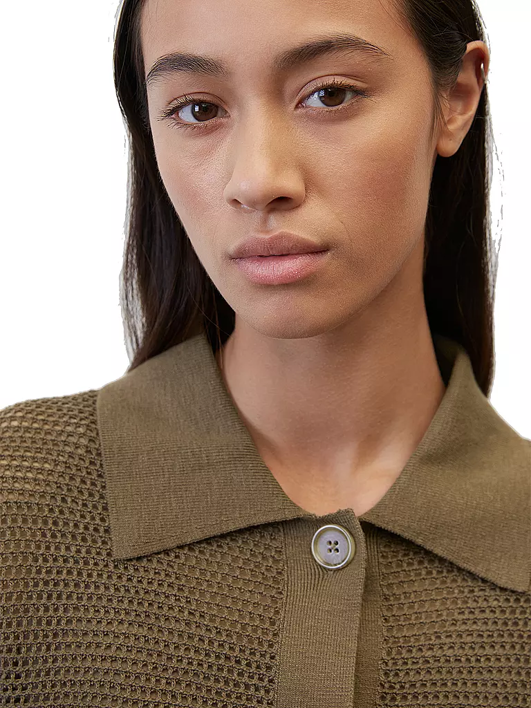 MARC O'POLO | Strickjacke  | braun