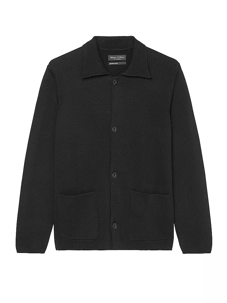 MARC O'POLO | Strickjacke | schwarz