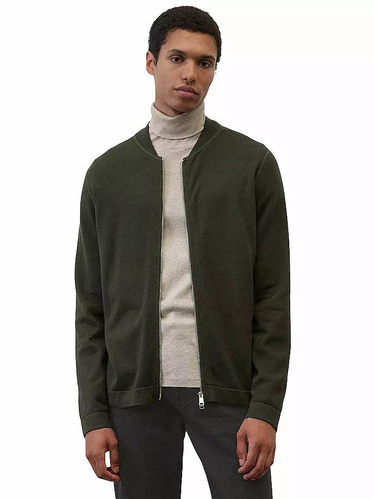 MARC O'POLO | Strickjacke | braun