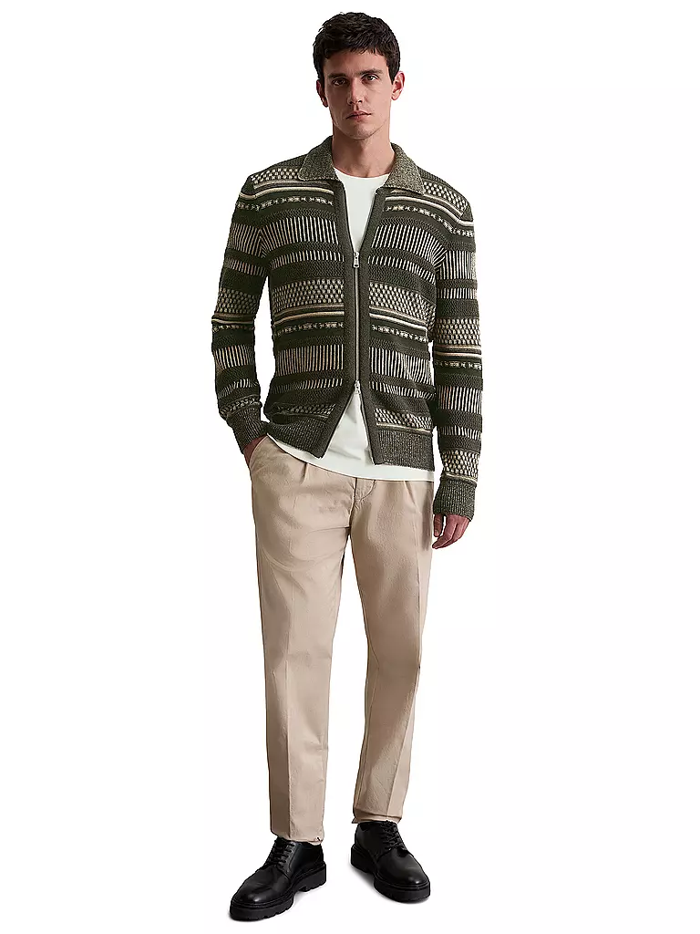 MARC O'POLO | Strickjacke | braun