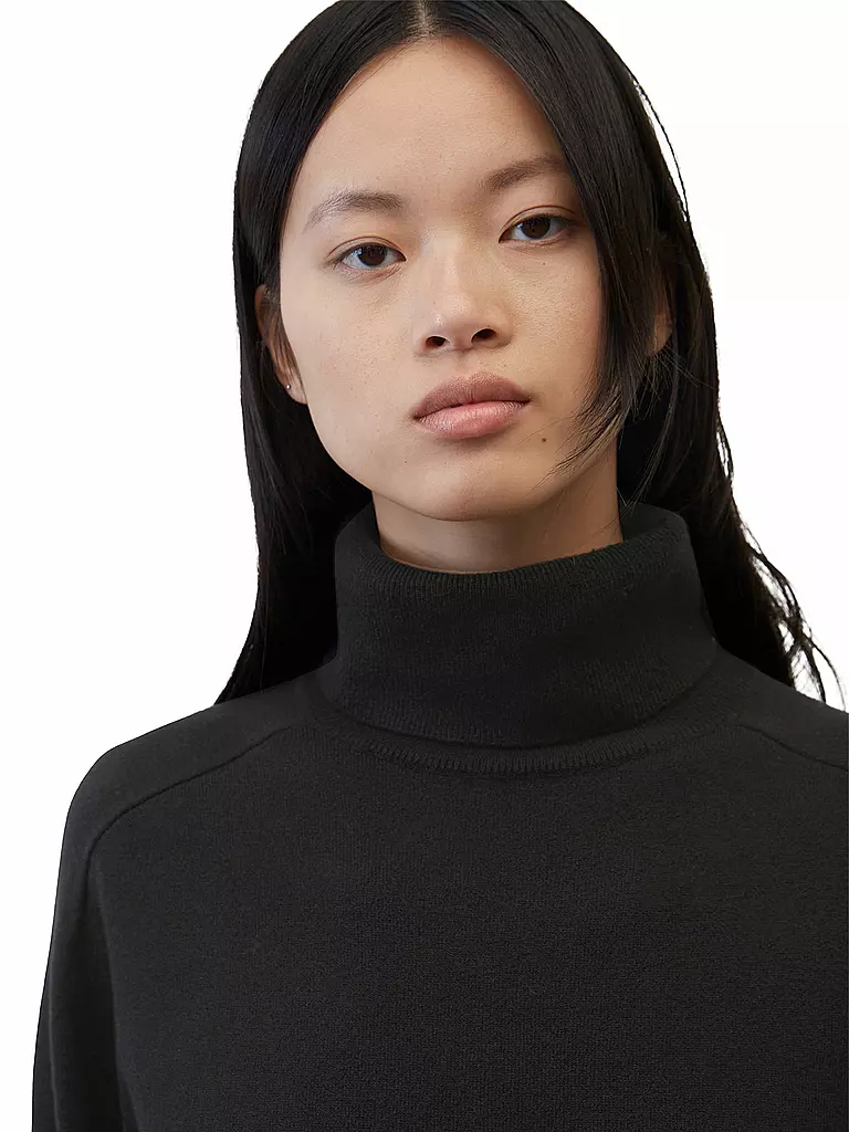 MARC O'POLO | Strickkleid | schwarz