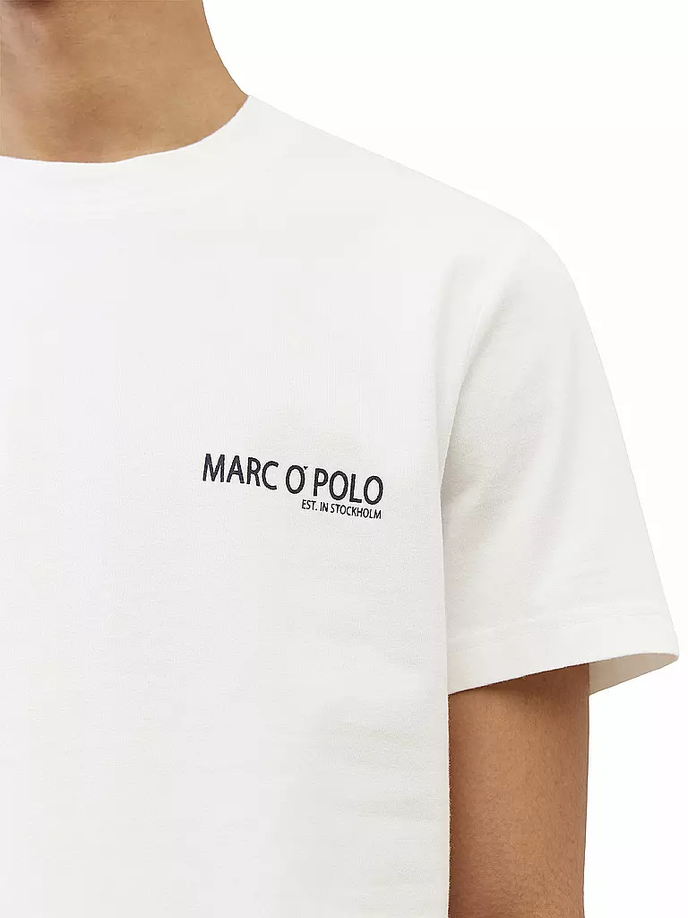 MARC O'POLO | T Shirt  | weiss