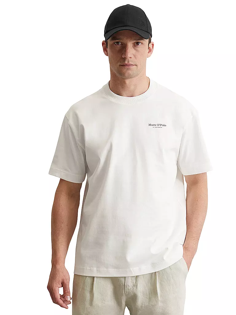 MARC O'POLO | T-Shirt  | weiss