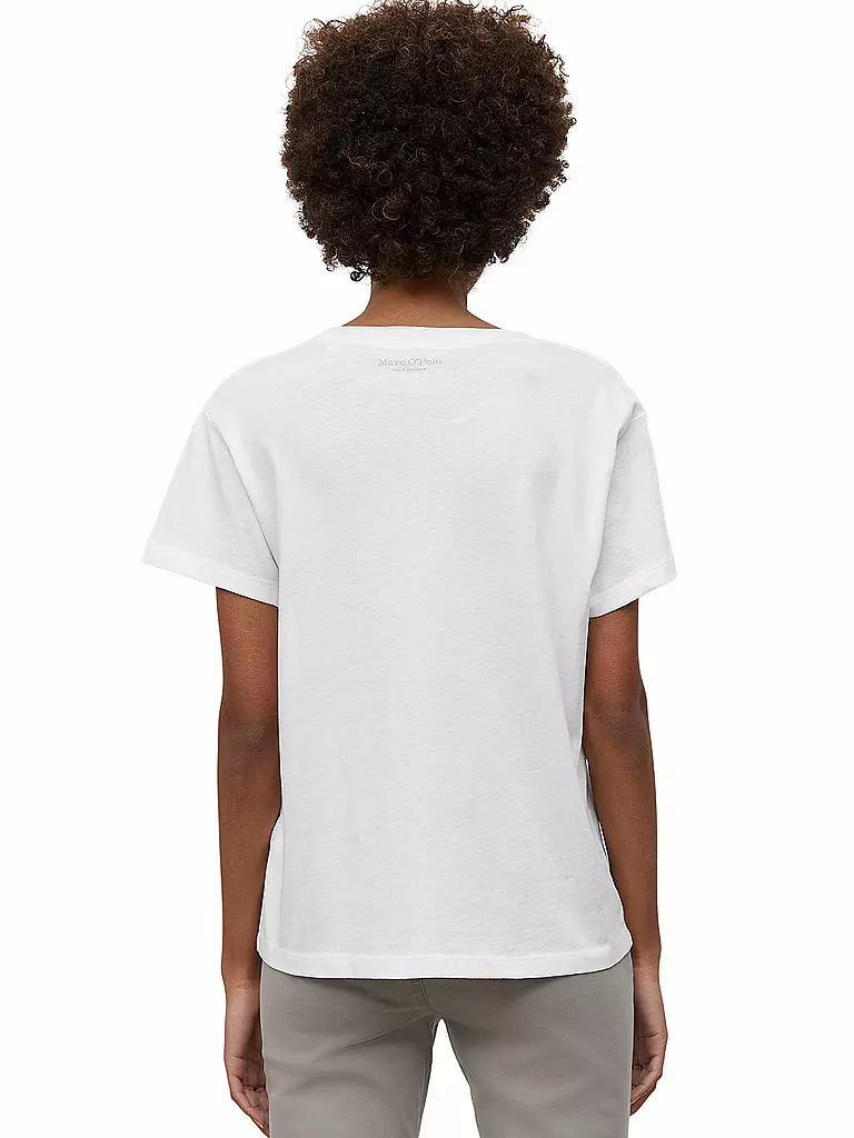 MARC O'POLO | T-Shirt  | weiss