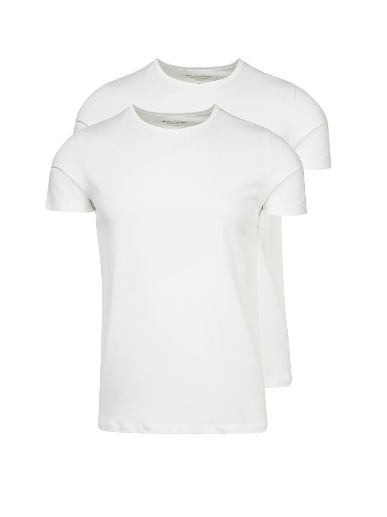 MARC O'POLO | T-Shirt 2er-Pkg. | weiss