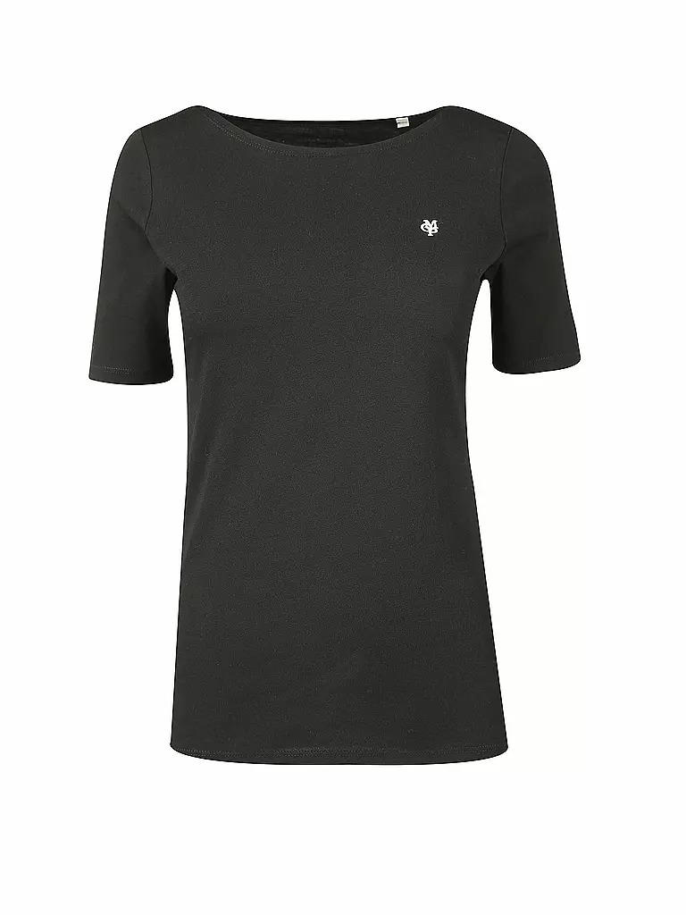 MARC O'POLO | T-Shirt Slim Fit  | schwarz