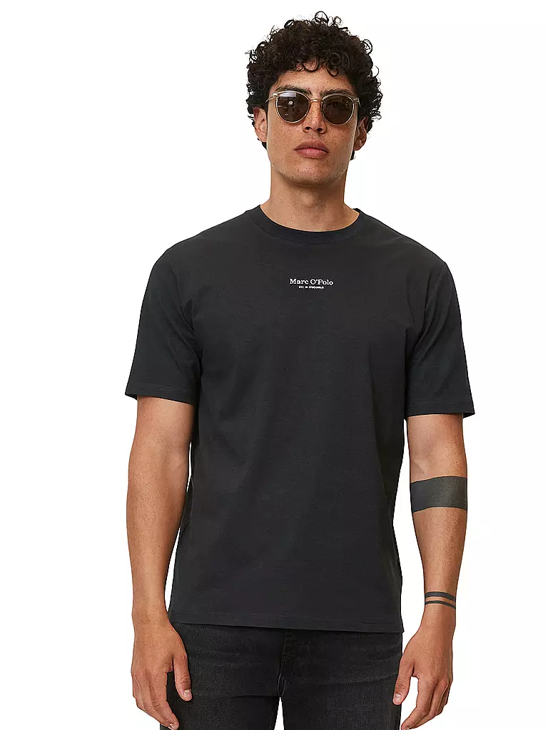 MARC O'POLO | T-Shirt | schwarz