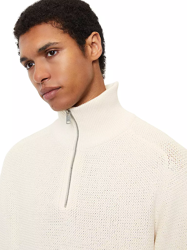 MARC O'POLO | Troyer Sweater | weiss