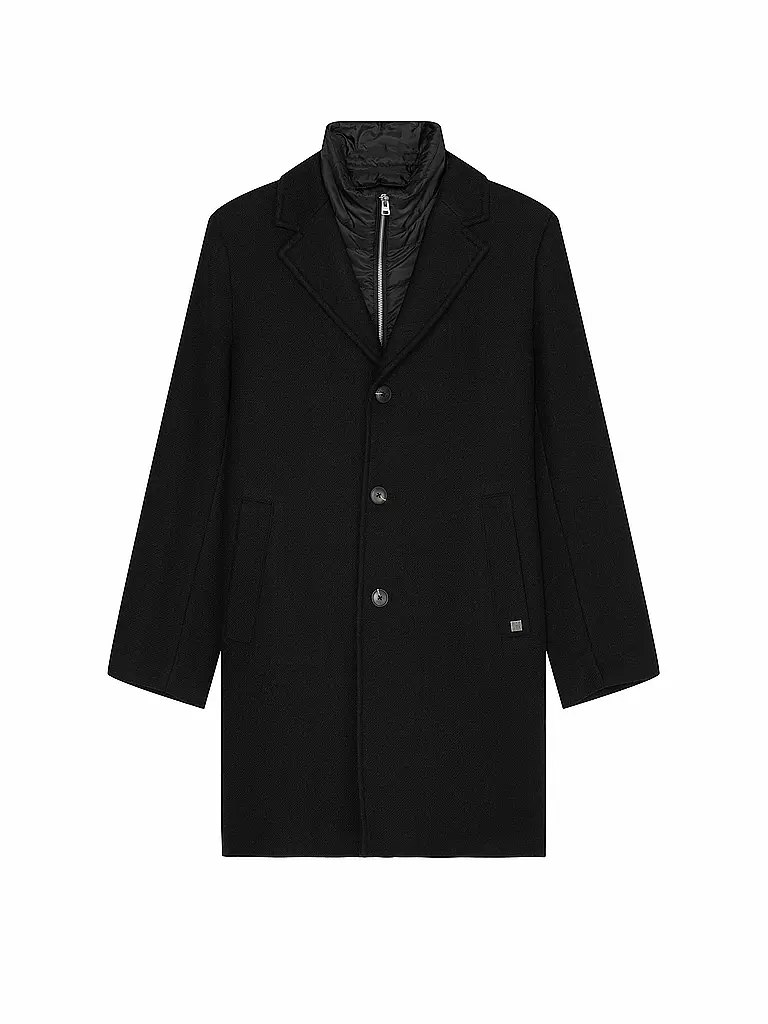 MARC O'POLO | Wollmantel  | schwarz