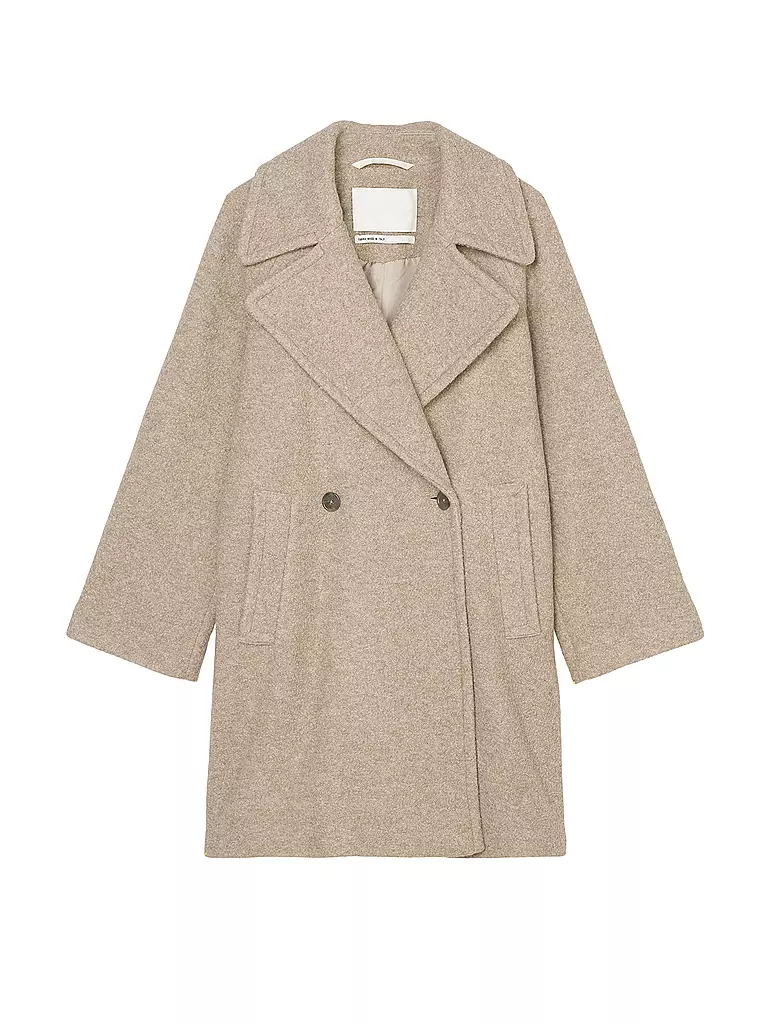 MARC O'POLO | Wollmantel | beige