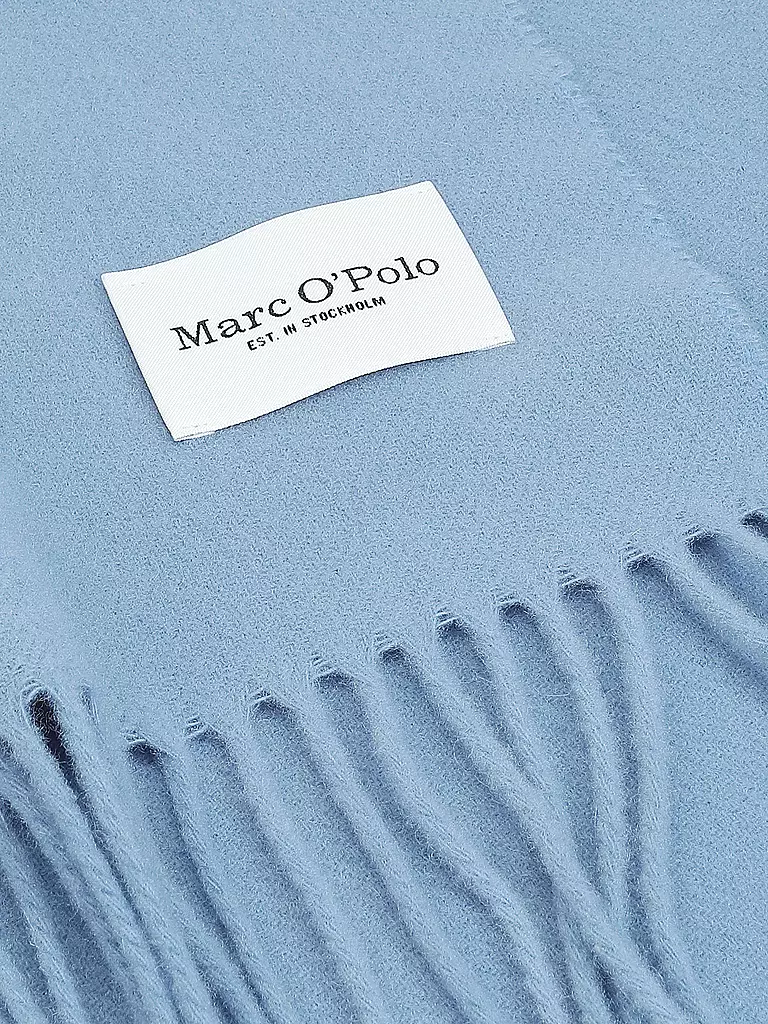 MARC O'POLO | Wollschal | blau