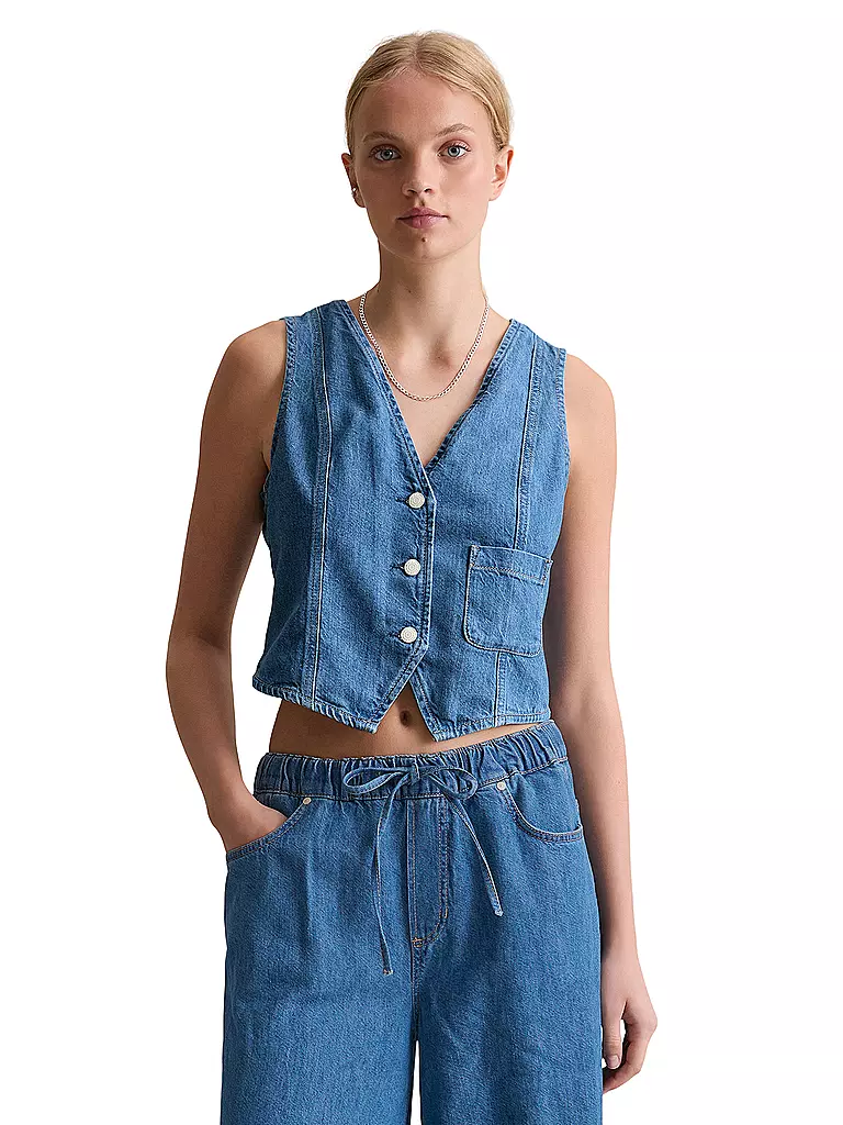 MARC O' POLO DENIM | Gilet | blau