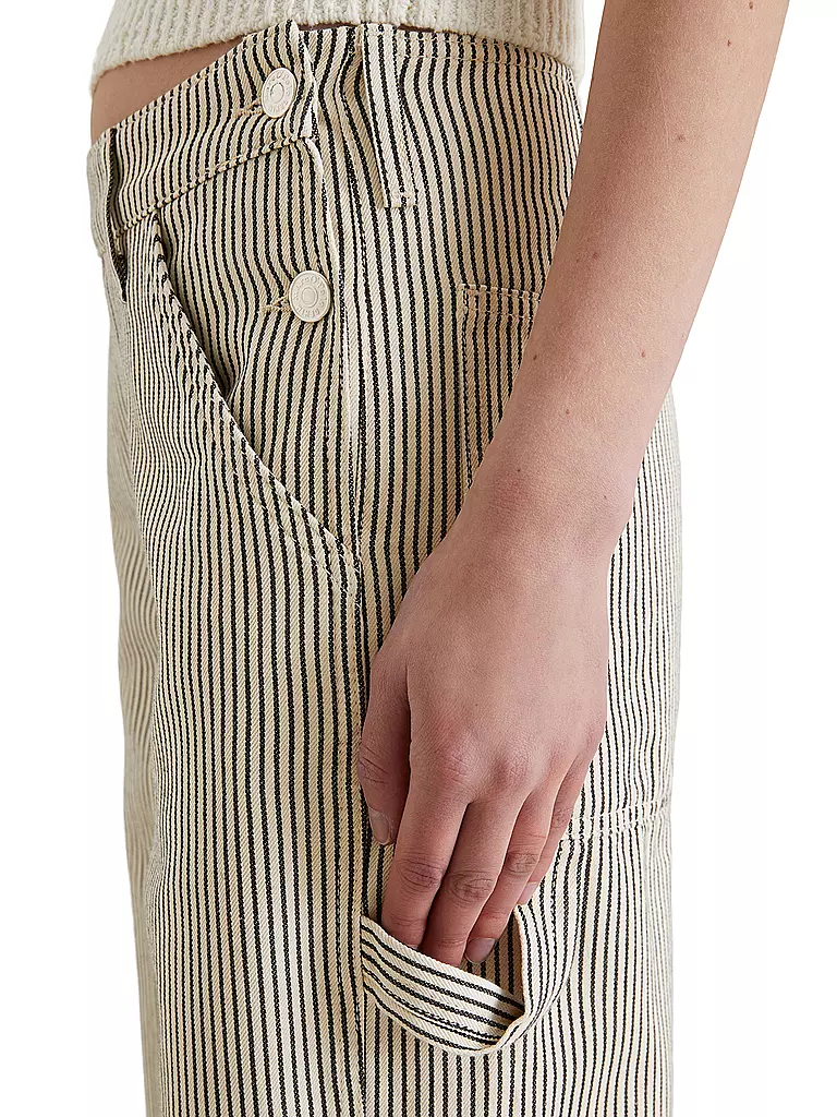 MARC O' POLO DENIM | Jeans Wide Leg Fit | creme