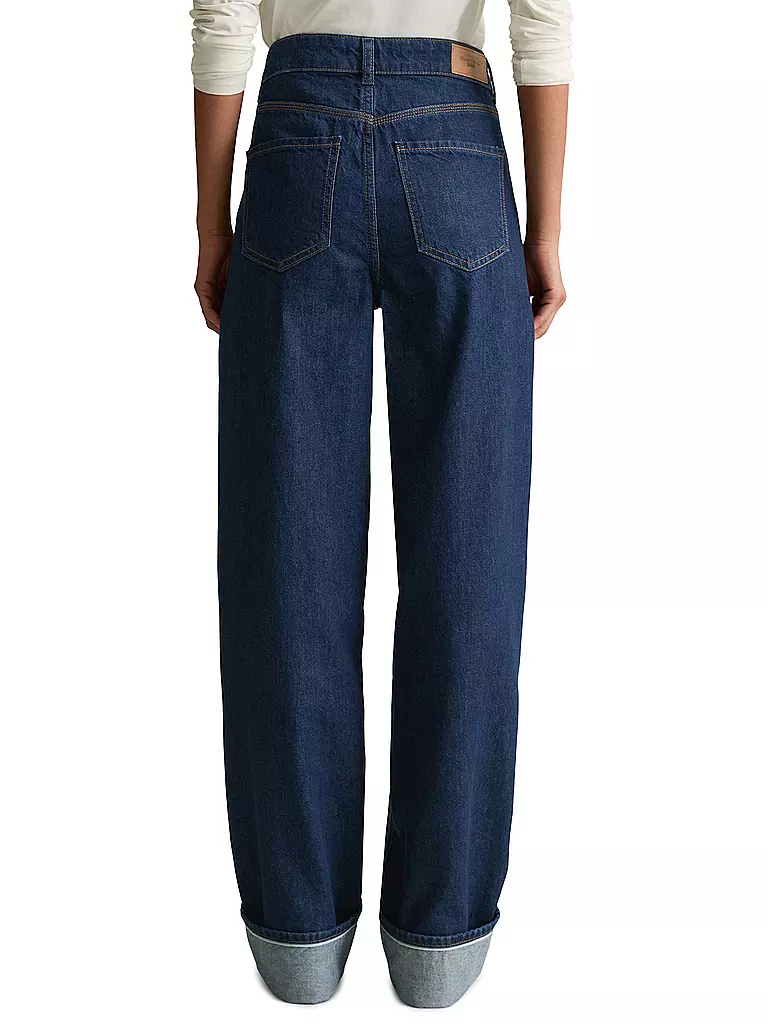 MARC O' POLO DENIM | Jeans Wide Leg | dunkelblau
