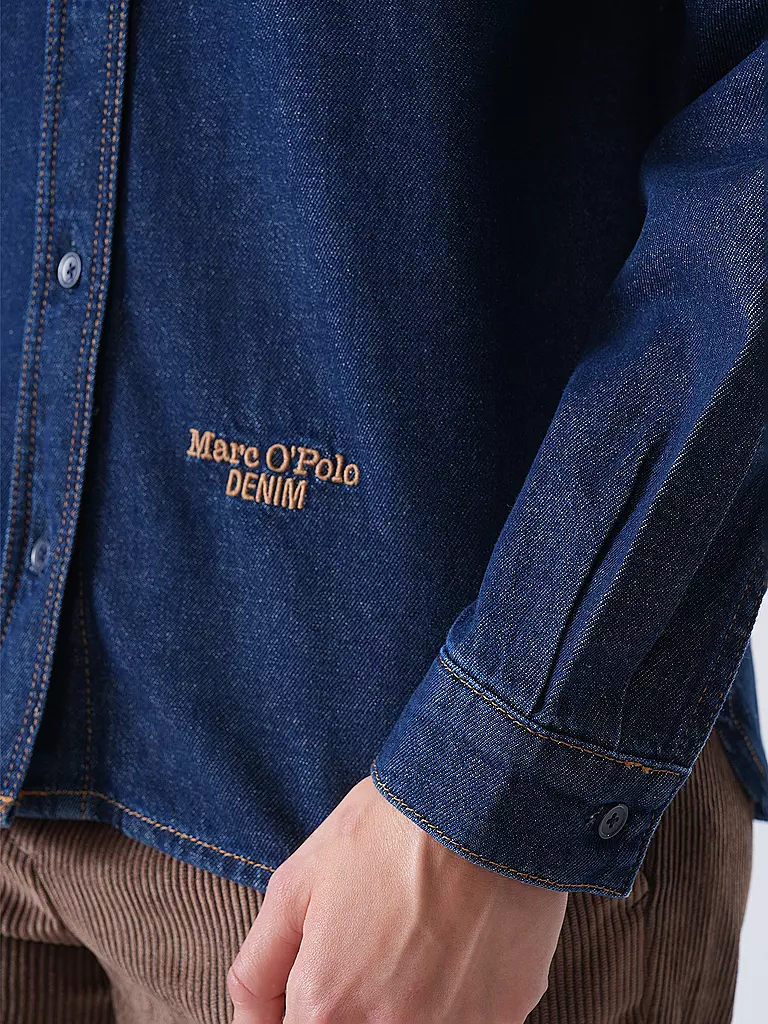 MARC O' POLO DENIM | Jeansbluse | dunkelblau