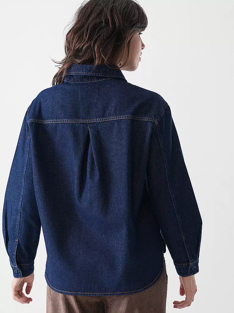 MARC O' POLO DENIM | Jeansbluse | dunkelblau