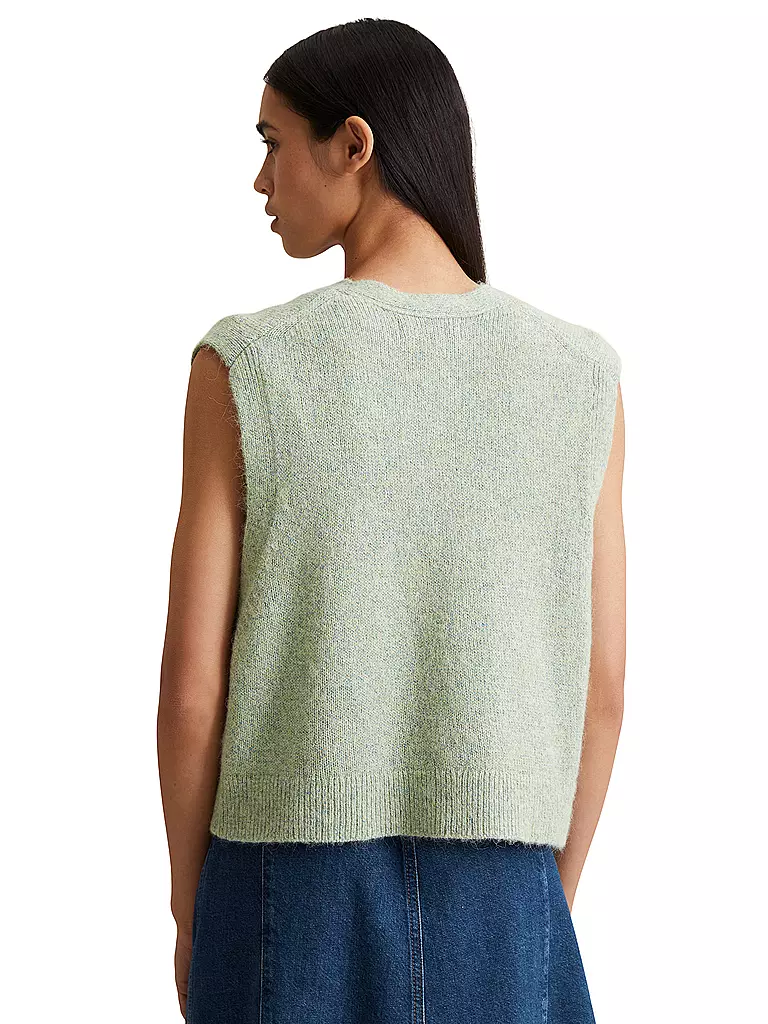 MARC O' POLO DENIM | Strickgilet | grün