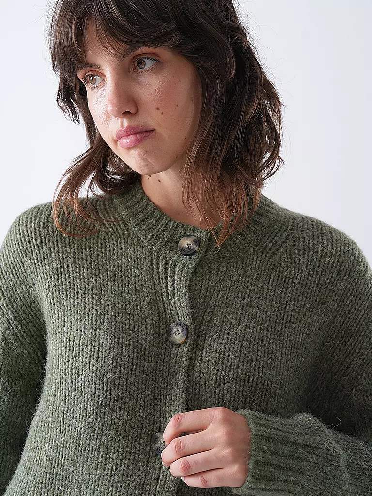 MARC O' POLO DENIM | Strickjacke | hellgrau