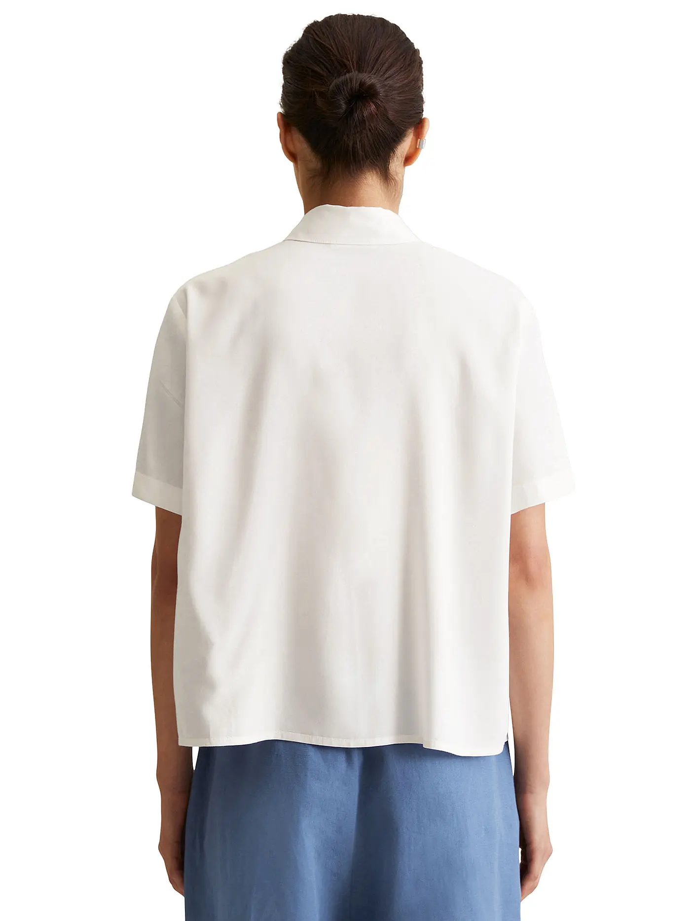 MARC O'POLO DENIM | Bluse  | weiss