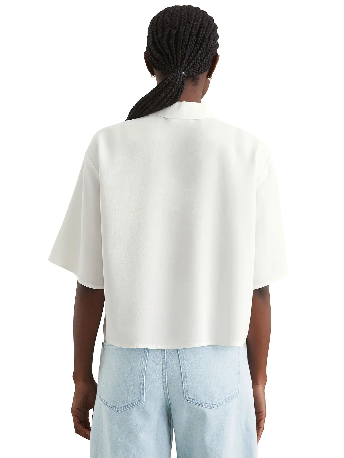 MARC O'POLO DENIM | Bluse  | weiss