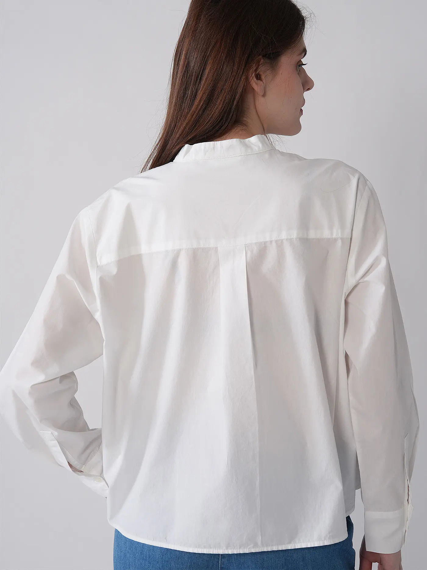 MARC O'POLO DENIM | Bluse  | weiss