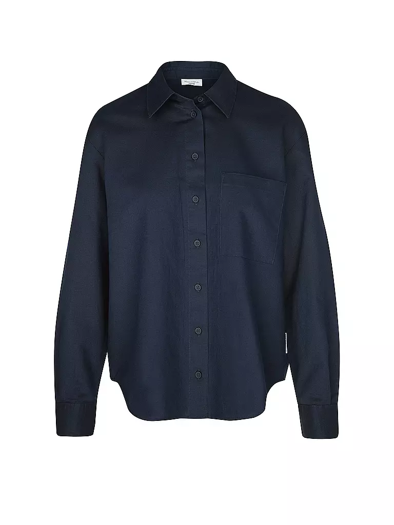 MARC O'POLO DENIM | Hemdbluse  | dunkelblau