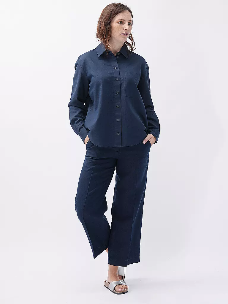 MARC O'POLO DENIM | Hemdbluse  | dunkelblau