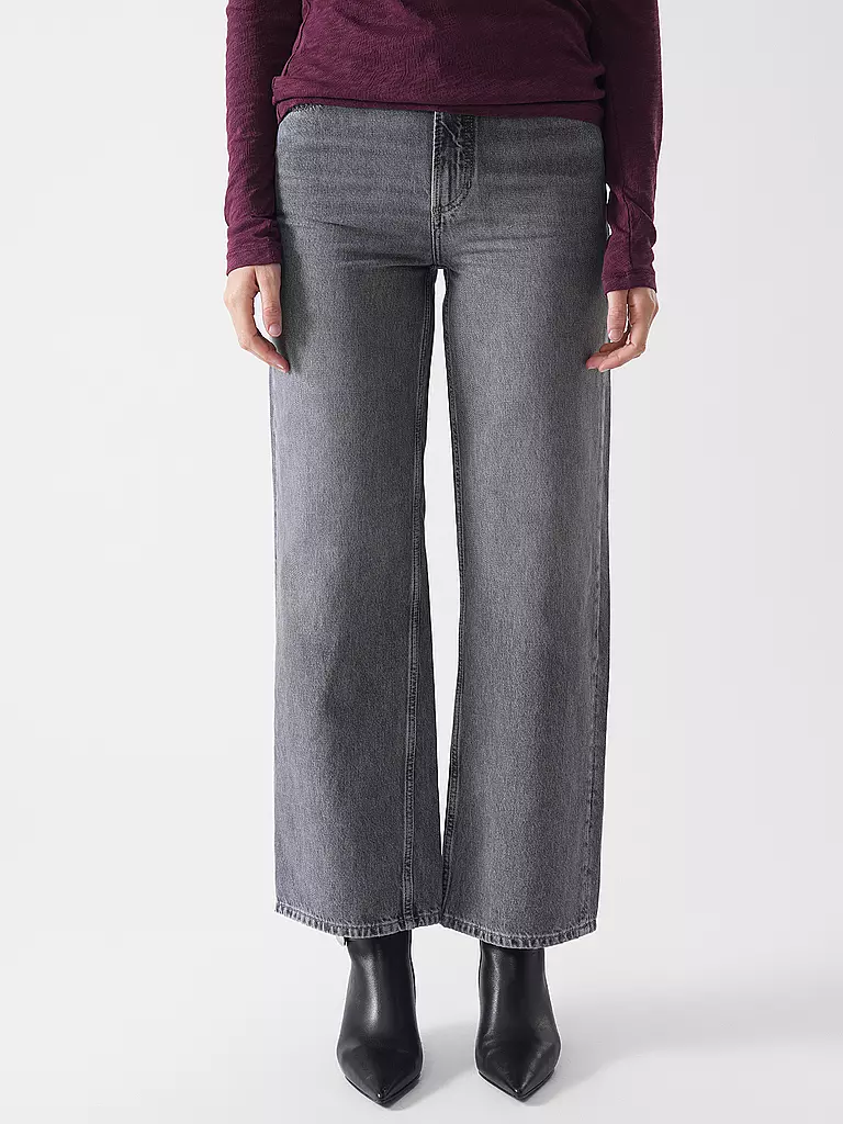 MARC O'POLO DENIM | Jeans Wide Leg | grau