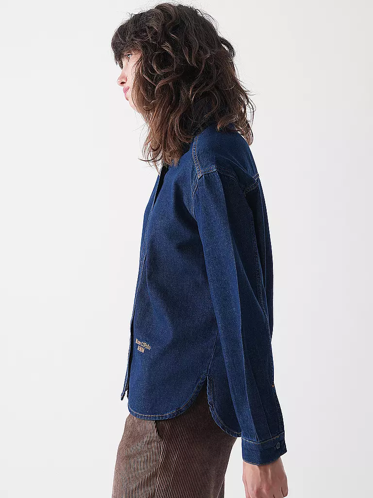 MARC O'POLO DENIM | Jeansbluse | dunkelblau