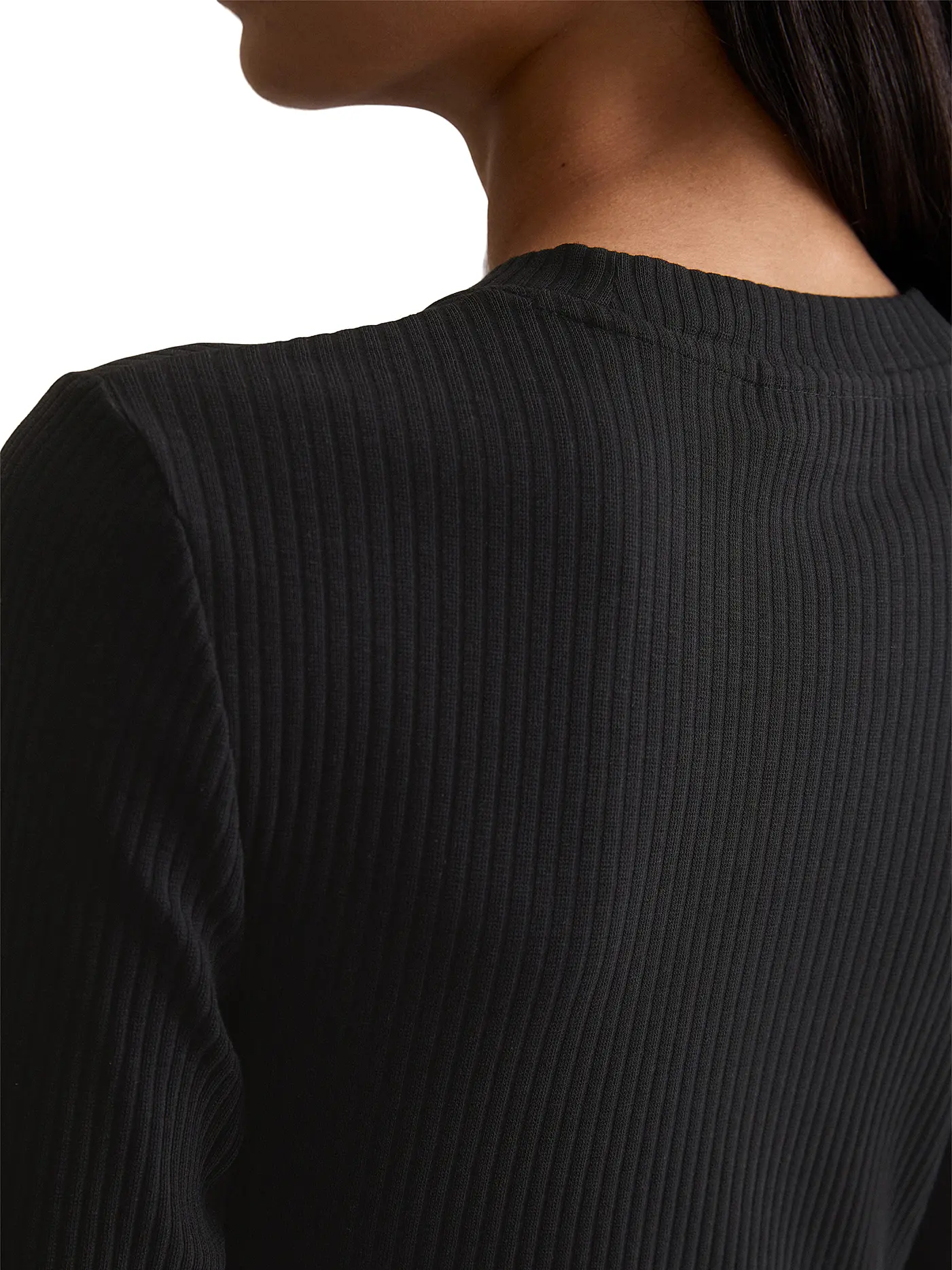 MARC O'POLO DENIM | Langarmshirt  | schwarz