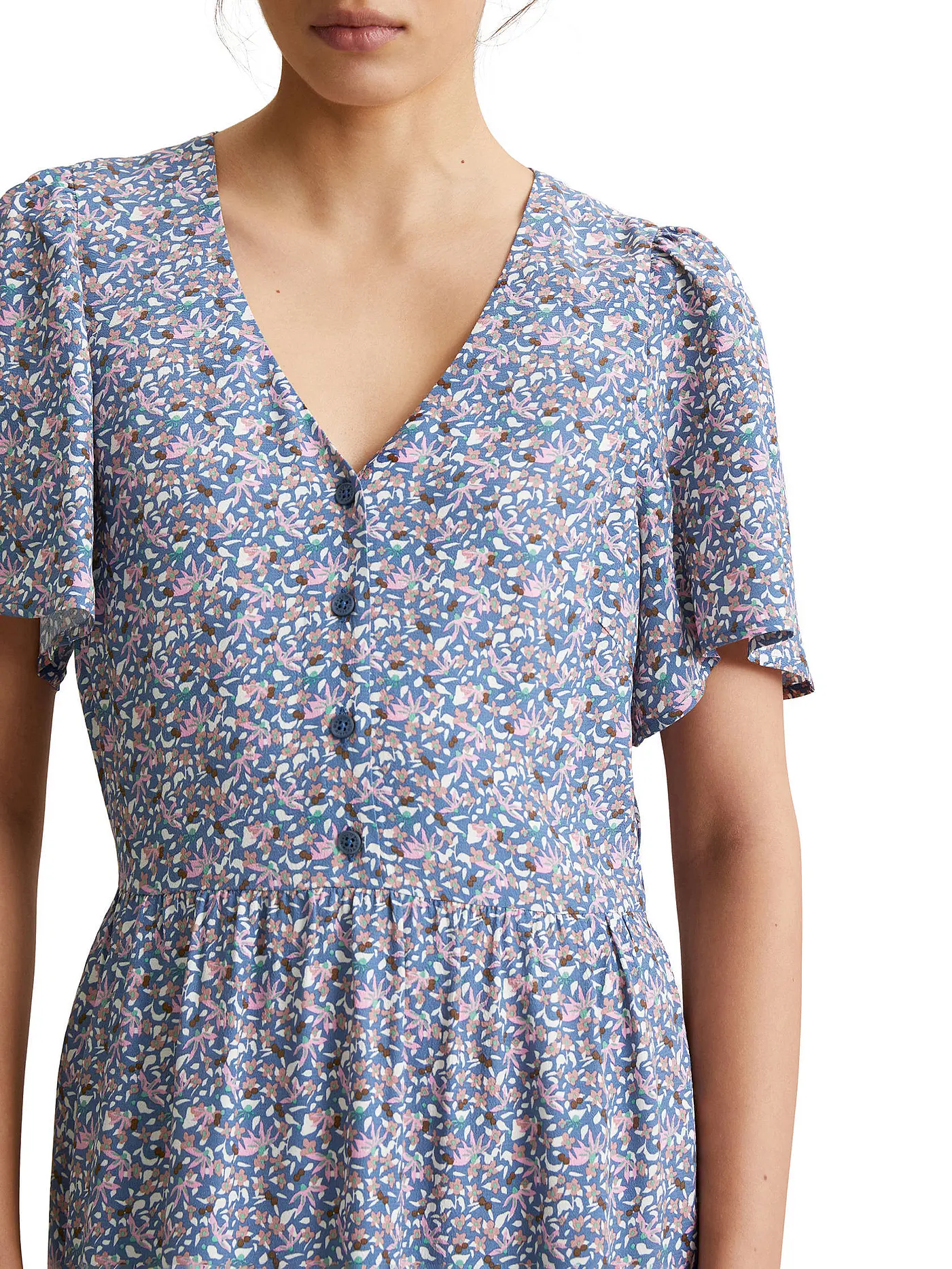 MARC O'POLO DENIM | Maxikleid  | blau