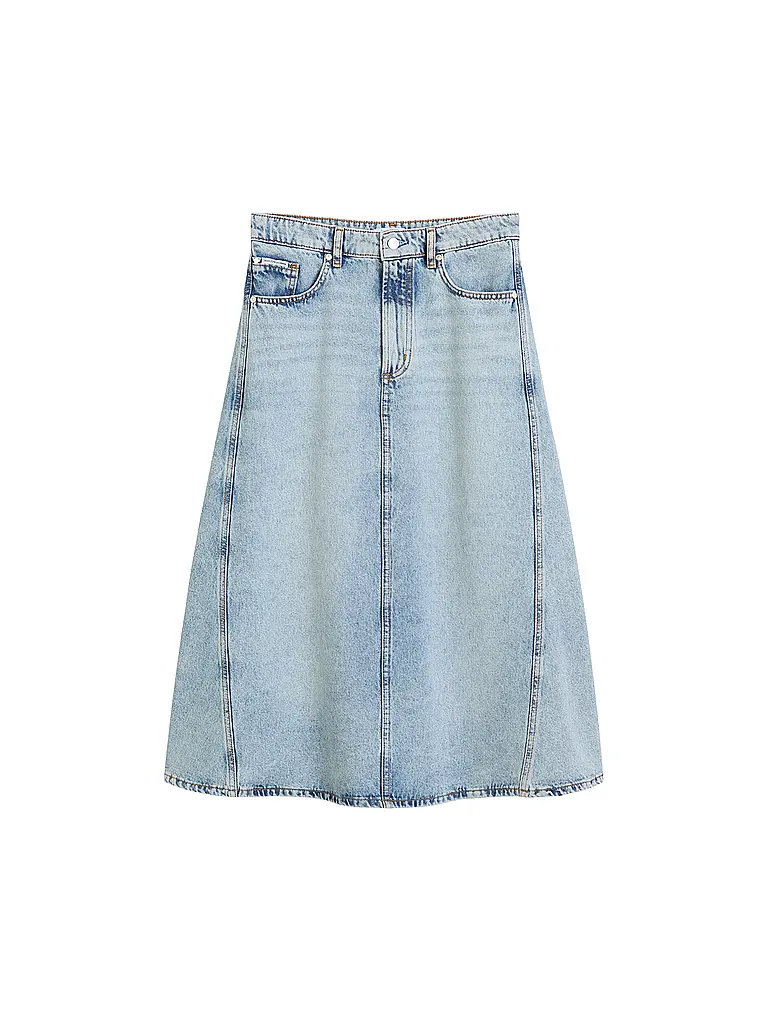 MARC O'POLO DENIM | Midirock  | hellblau