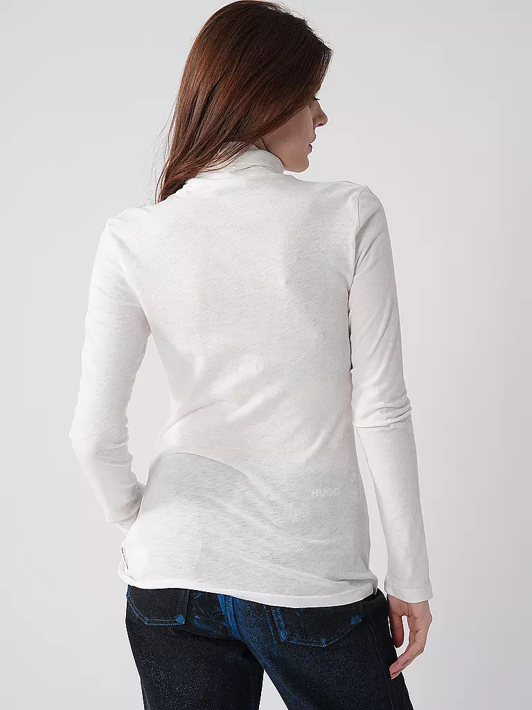 MARC O'POLO DENIM | Rollkragenshirt  | weiss