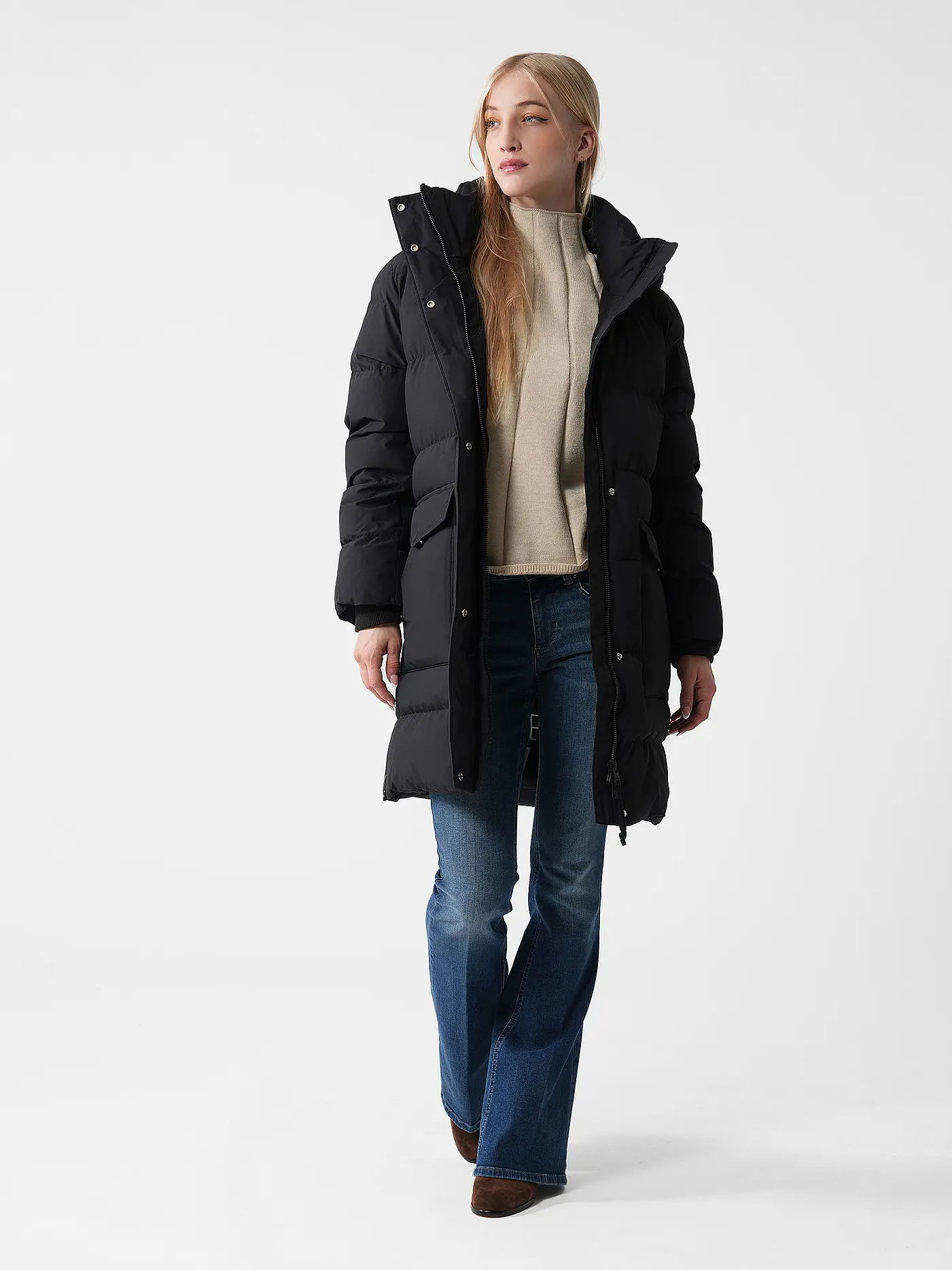 MARC O'POLO DENIM | Steppmantel ARTIC PUFFER | schwarz