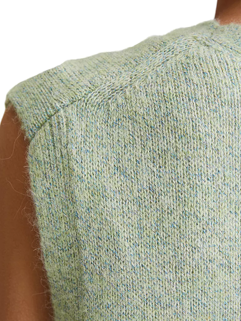 MARC O'POLO DENIM | Strickgilet | grün