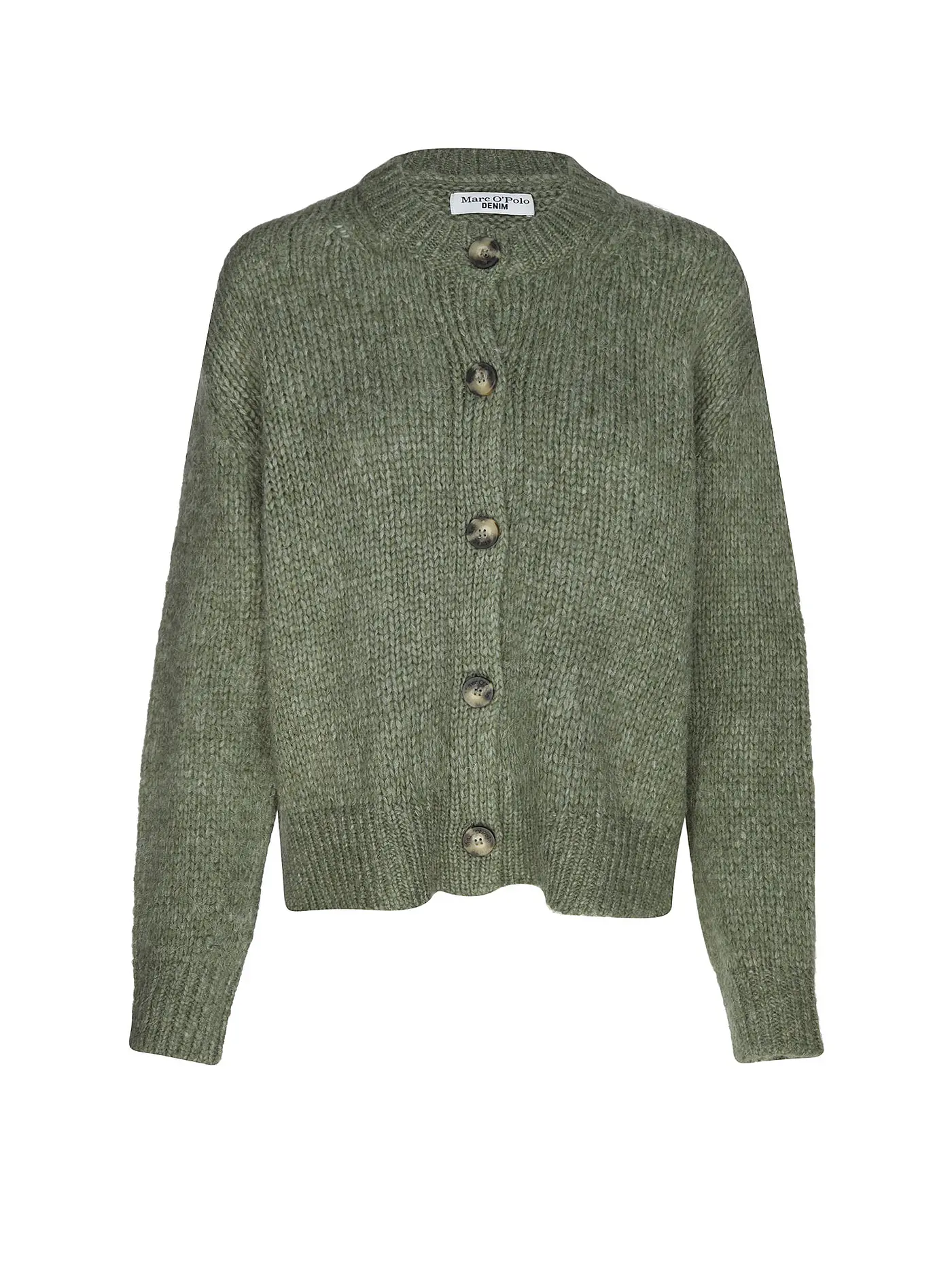 MARC O'POLO DENIM | Strickjacke | grün