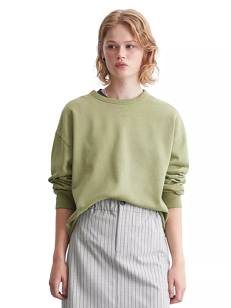 MARC O'POLO DENIM | Sweater Oversized Fit | grün
