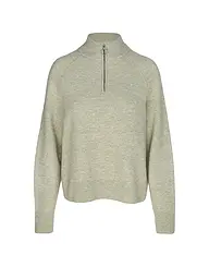 MARC O'POLO DENIM | Troyer Pullover  | grau