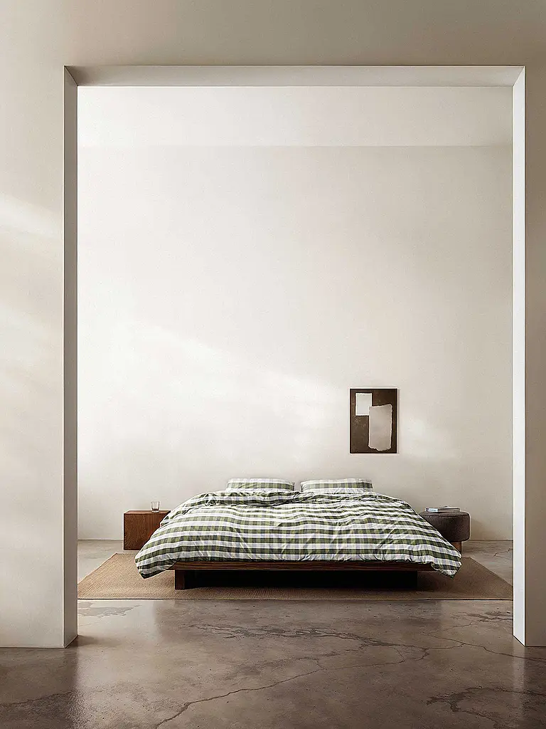MARC O'POLO HOME | Flanell Bettwäsche OLLE 70x90cm/140x200cm Denim Blue | blau