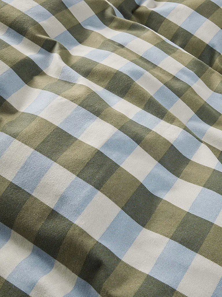 MARC O'POLO HOME | Flanell Bettwäsche OLLE 70x90cm/140x200cm Denim Blue | 