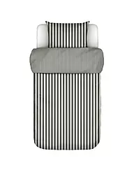 MARC O'POLO HOME | Satin Bettwäsche CLASSIC STRIPE 70x90cm/140x200cm Anthracite | grau