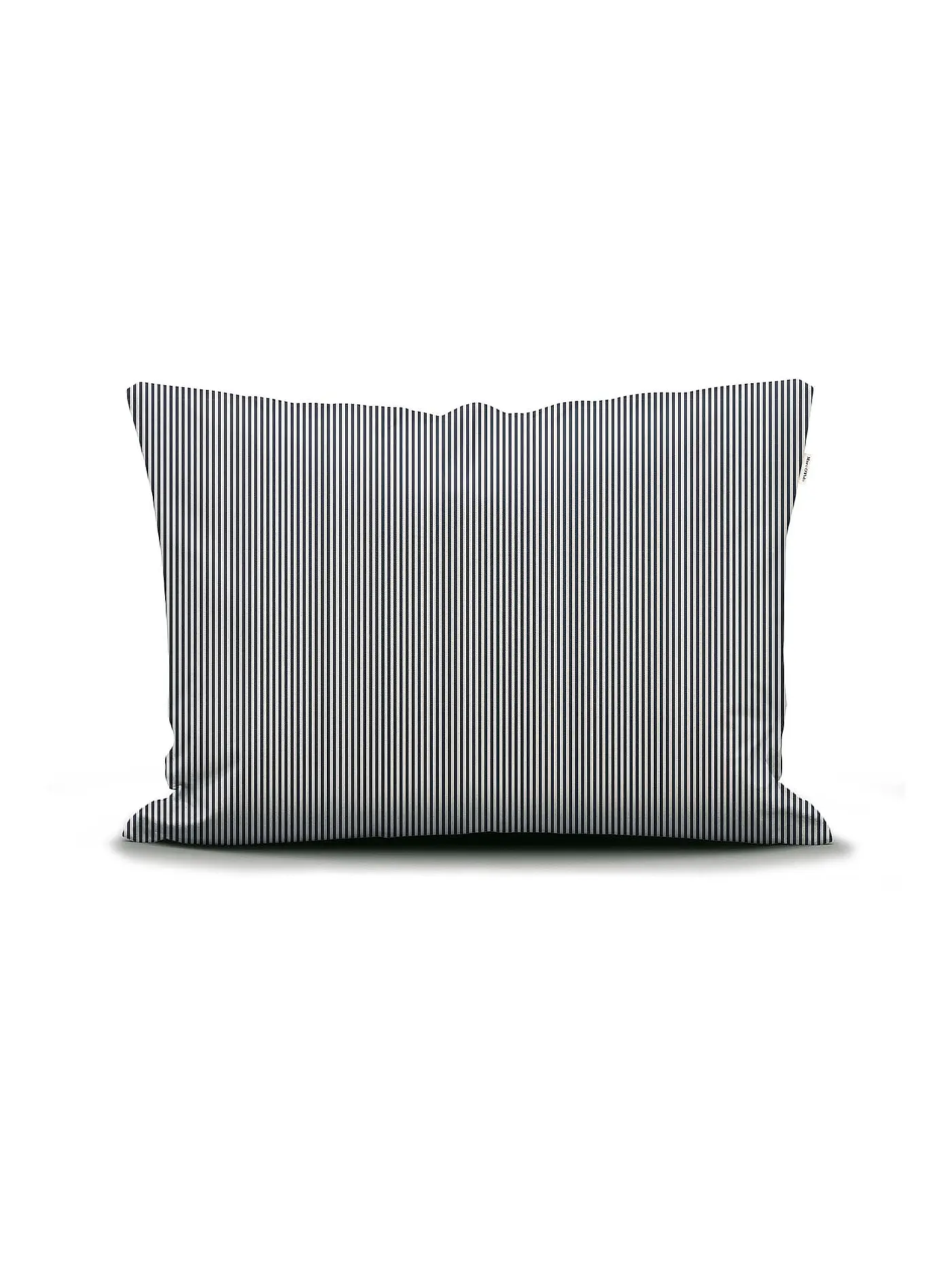 MARC O'POLO HOME | Satin Bettwäsche CLASSIC STRIPE 70x90cm/140x200cm Navy  | dunkelblau