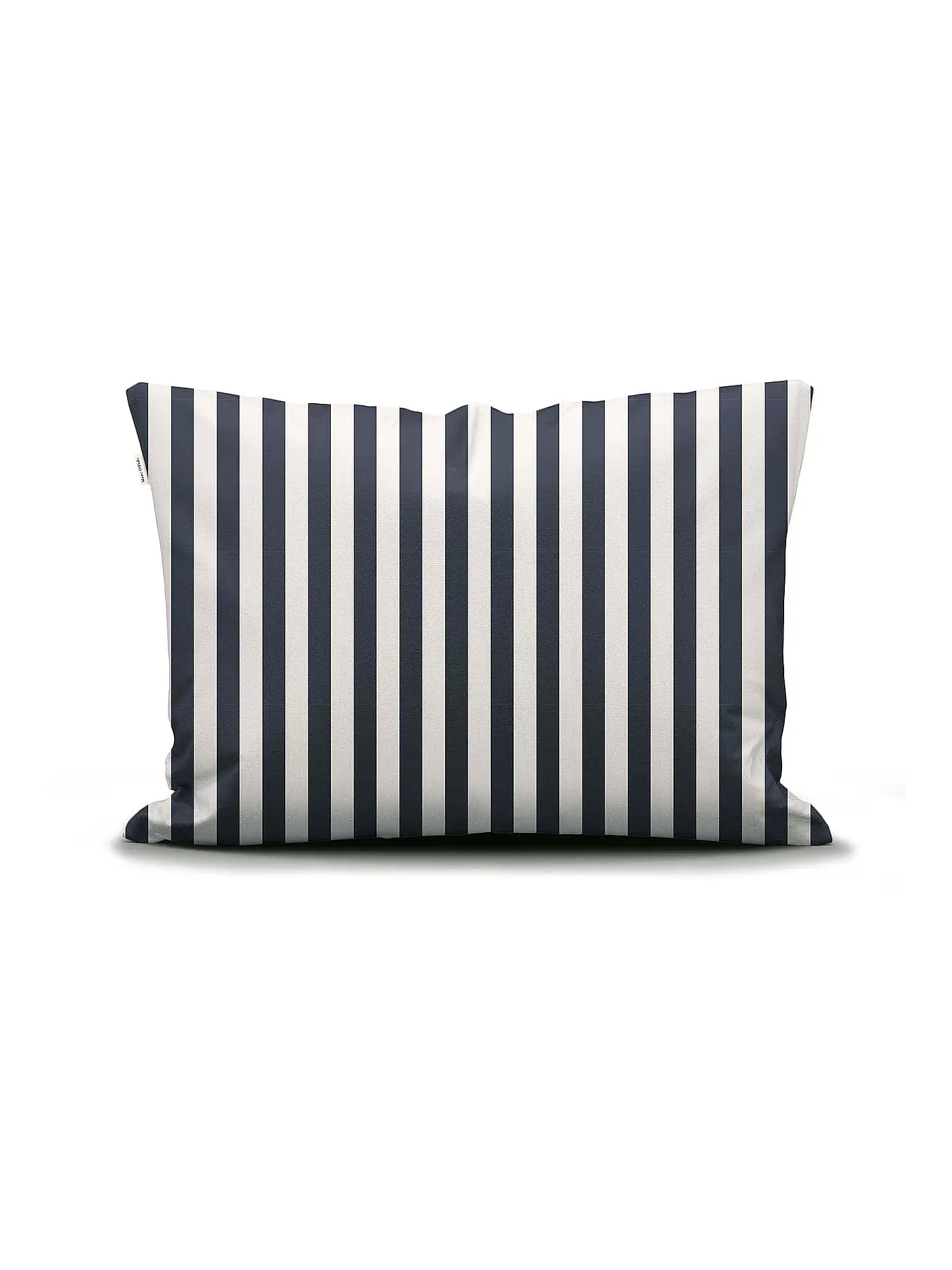 MARC O'POLO HOME | Satin Bettwäsche CLASSIC STRIPE 70x90cm/140x200cm Navy  | dunkelblau