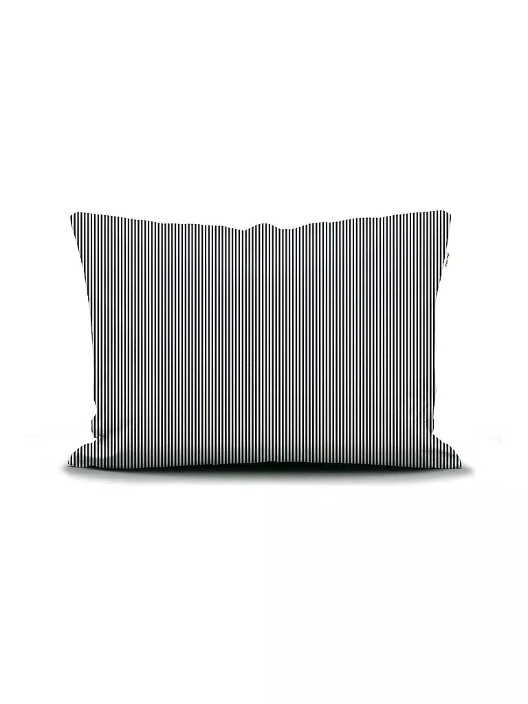 MARC O'POLO HOME | Satin Bettwäsche CLASSIC STRIPE 70x90cm/140x200cm Navy | rosa