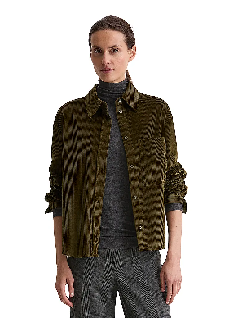 MARC O'POLO | Bluse  | olive