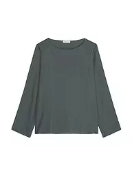 MARC O'POLO | Blusenshirt  | dunkelgrün
